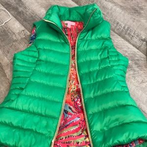 Lilly Pulitzer puffy vest